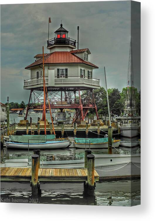       Southern Maryland Canvas Print featuring the photograph Lighting the Way by Kathi Isserman