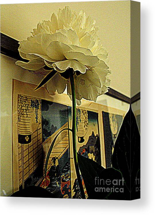 Mixed Media Canvas Print featuring the photograph Standing Tall #1 by Nancy Kane Chapman
