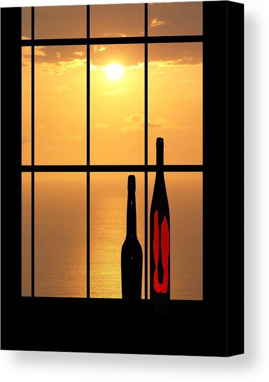 Hawaii Canvas Print featuring the photograph Sunset In Hawaii #2 by Athala Bruckner