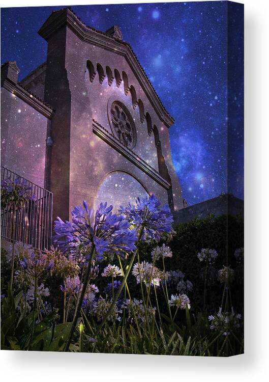 Temple Canvas Print featuring the photograph Temple #4 by Jackie Russo