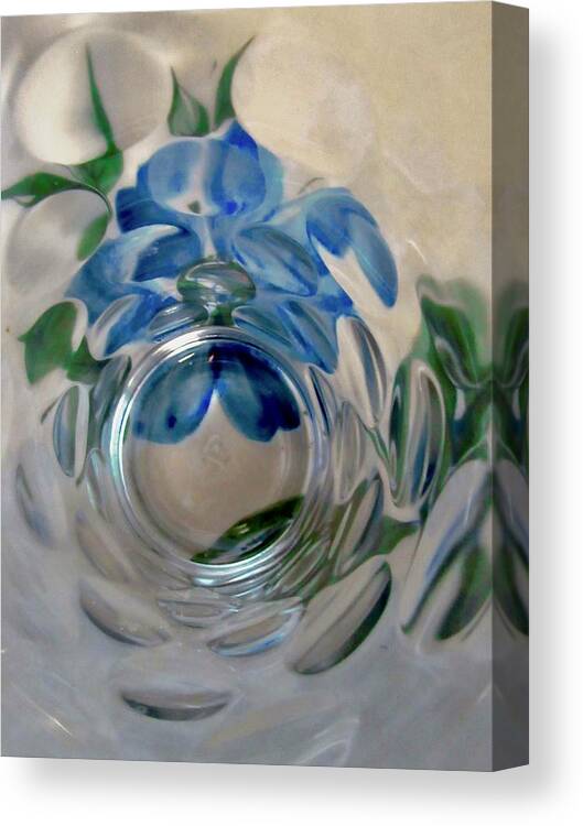 Flower Canvas Print featuring the photograph Abstract 9094 by Stephanie Moore