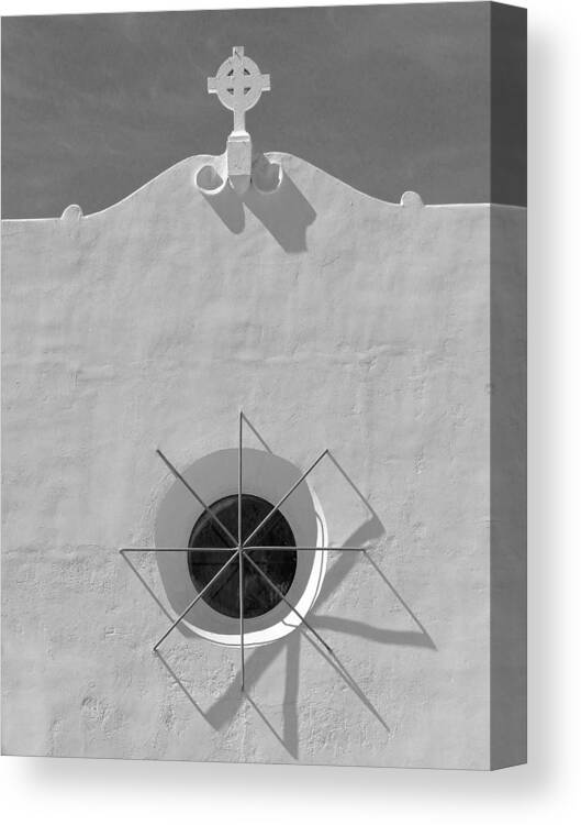 Ajo Arizona Canvas Print featuring the photograph Ajo Churches - 07 by JustJeffAz Photography