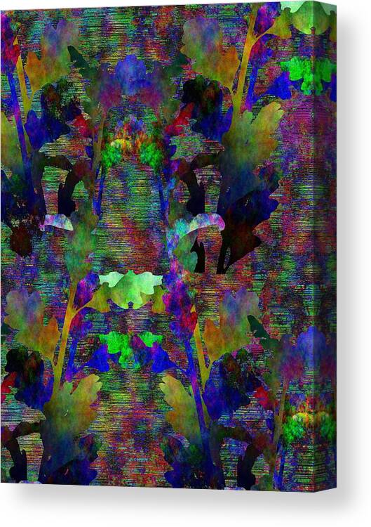 Trees Canvas Print featuring the digital art Arboreal Wonderment by Tim Allen
