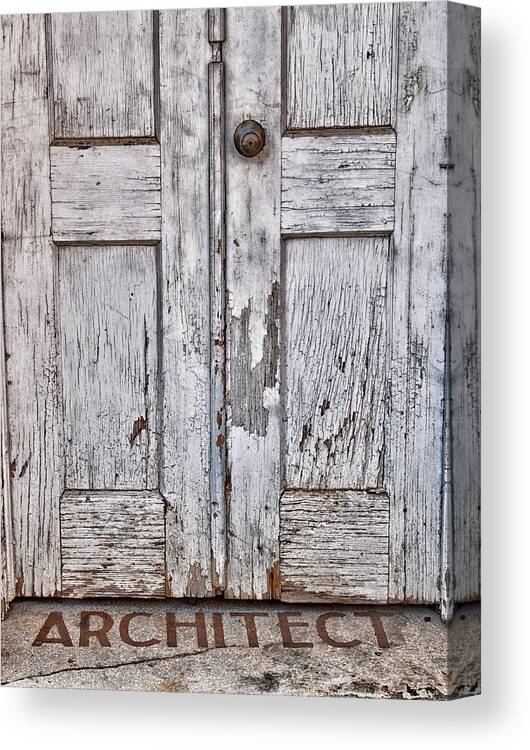 Architect Canvas Print featuring the photograph Architect by Blaine Owens