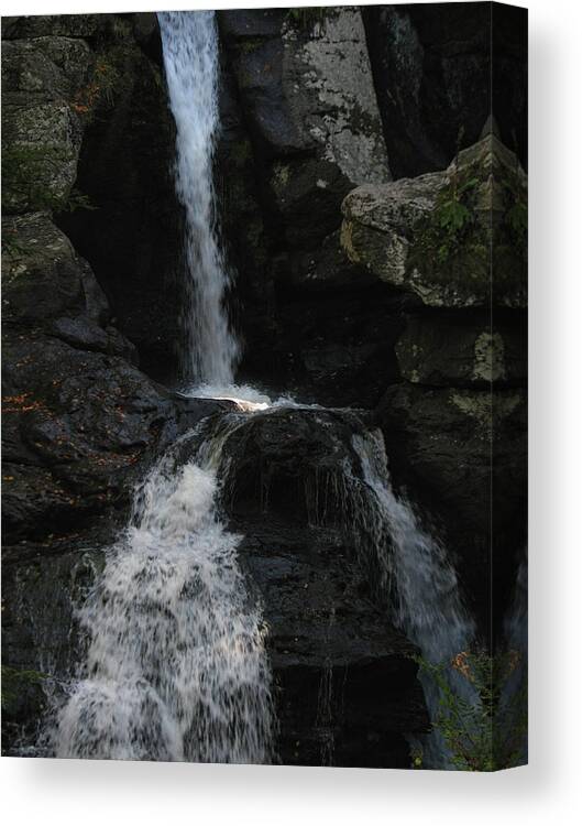 Waterfall Canvas Print featuring the photograph Cascade by Gary Blackman
