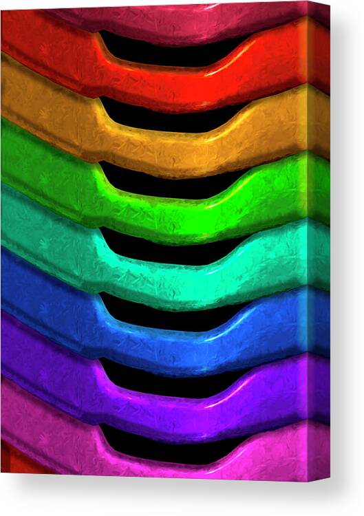 Photography Canvas Print featuring the photograph Color Pallet by Paul Wear
