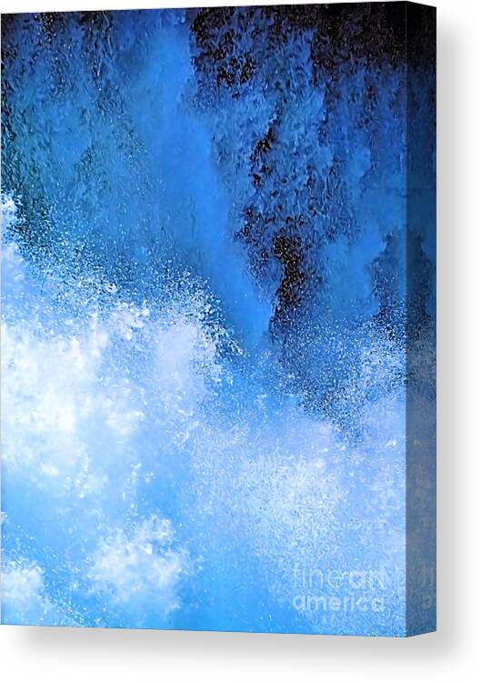Niagara Falls Canvas Print featuring the photograph Deadly Gorgeous by Elizabeth Dow