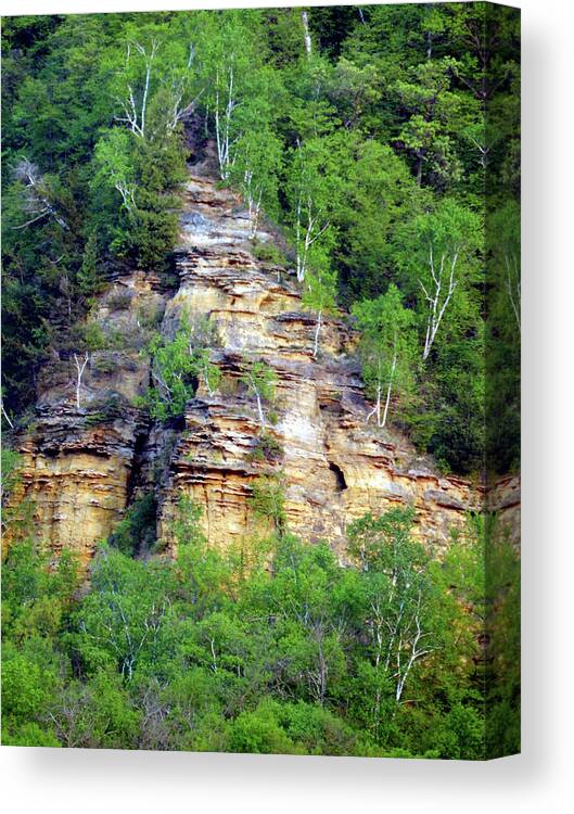 Spring Canvas Print featuring the photograph Devil's Cave by Wild Thing