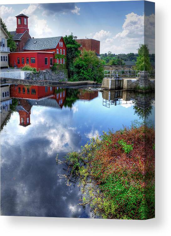 Exeter Canvas Print featuring the photograph Exeter New Hampshire by Rick Mosher
