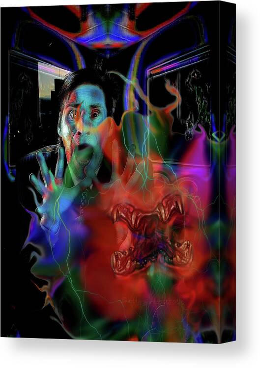 Plasma Canvas Print featuring the photograph for Rickman's Plasma by Mimulux Patricia No