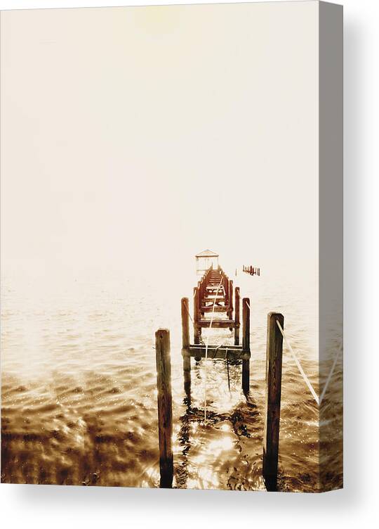 Abstract Canvas Print featuring the photograph From the Known to the Unknown by David Kay