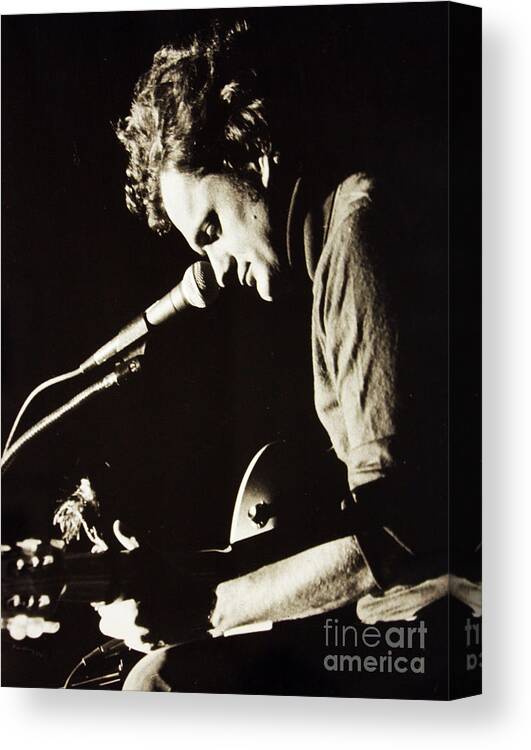 Harry Chapin Canvas Print featuring the photograph Harry Chapin by Kent Nickell