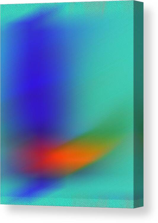 Abstract Canvas Print featuring the digital art In Flight by Prakash Ghai