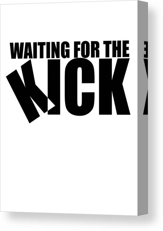 Inception Canvas Print featuring the digital art Inception - Waiting for the kick by Lee Brown