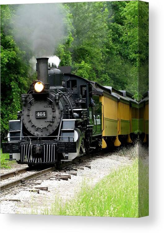 Hovind Canvas Print featuring the photograph Iron Horse by Scott Hovind