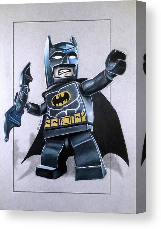 Lego Batman Print Canvas Art by Thomas - Pixels Canvas Prints