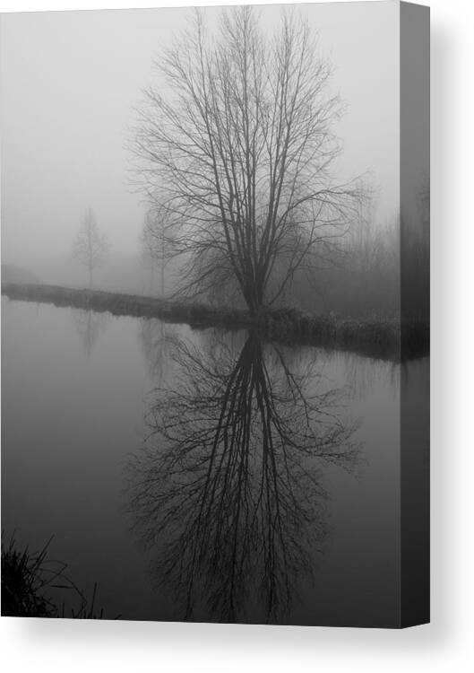 Water Canvas Print featuring the photograph Look into the Mirror by Jessica Myscofski