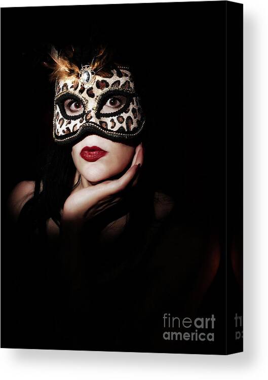 Dorothy Lee Photography. Photography Canvas Print featuring the photograph Masquerade Through The Shadows by Dorothy Lee