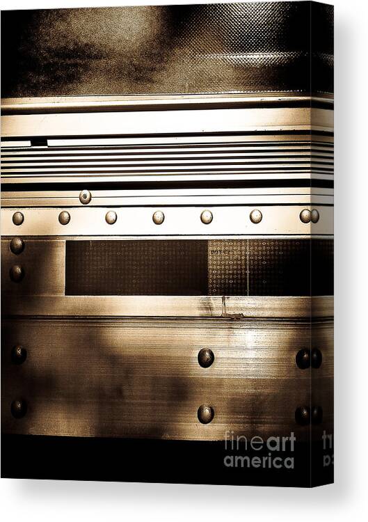 Metal Canvas Print featuring the photograph Metal In Noonlight by Fei A