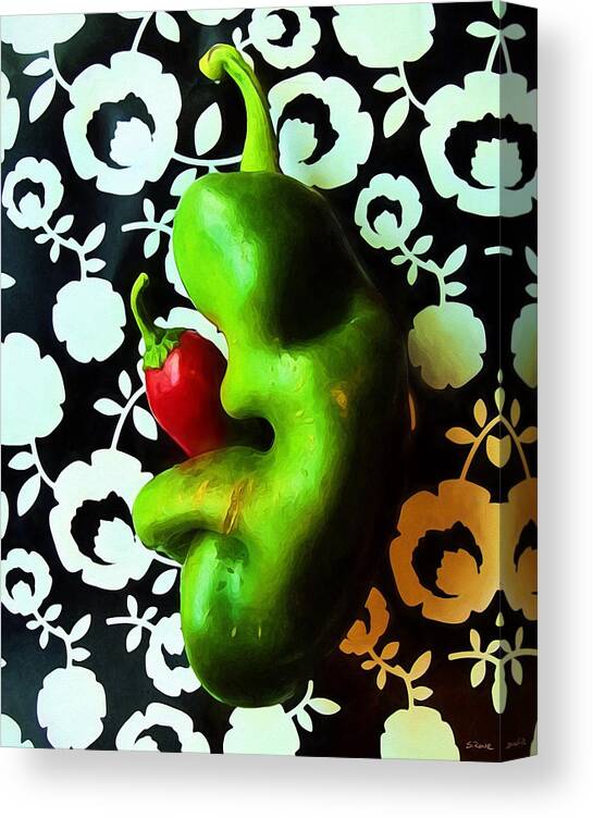 Pepper Canvas Print featuring the photograph Mother and Child by Shawna Rowe