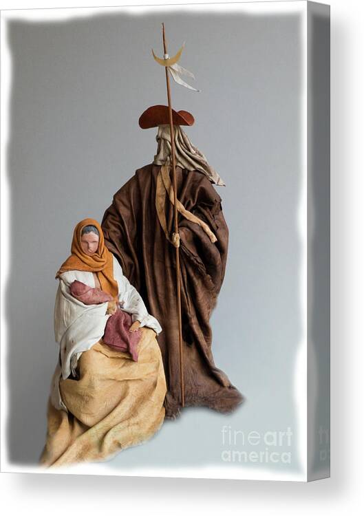 Artist Canvas Print featuring the photograph Nativity Scene From Pirates Of The Caribbean? by Al Bourassa