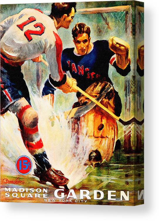 Hockey (Vintage Art) Posters & Wall Art Prints