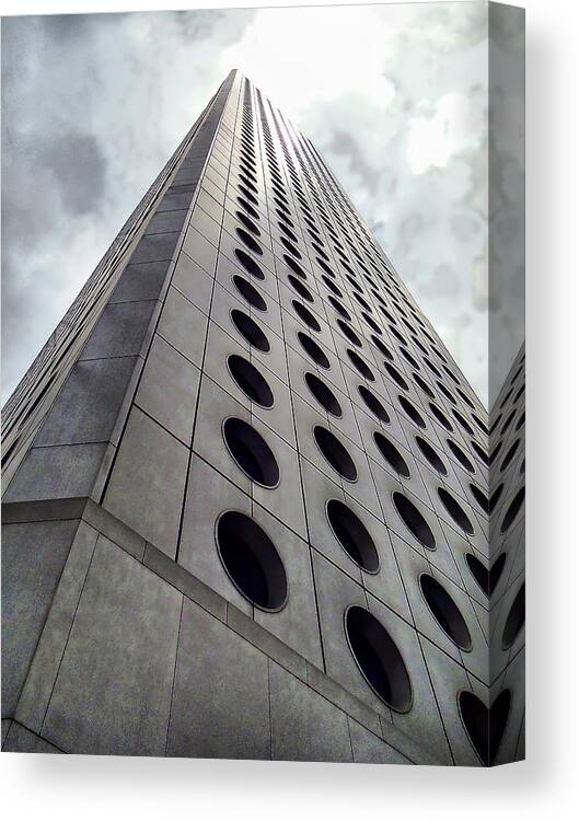 Building Canvas Print featuring the photograph Perspective by Blair Wainman