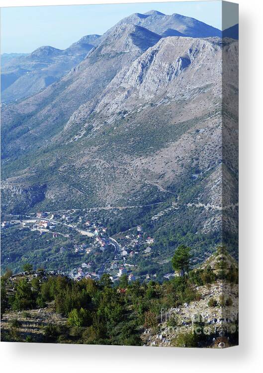 Plat Canvas Print featuring the photograph Plat - Croatia by Phil Banks