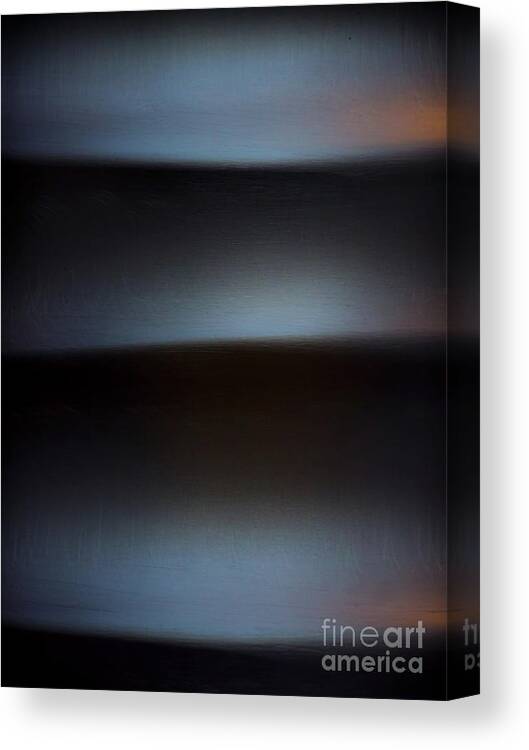 Waves Canvas Print featuring the photograph Rolling Waves Abstract by James Aiken