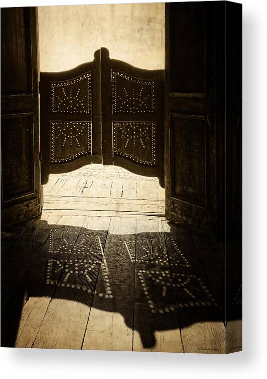 Texture Canvas Print featuring the photograph Shadow Magic by Lucinda Walter