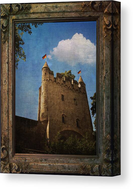 Castle Canvas Print featuring the photograph Speyer Castle by Patrick J Osborne
