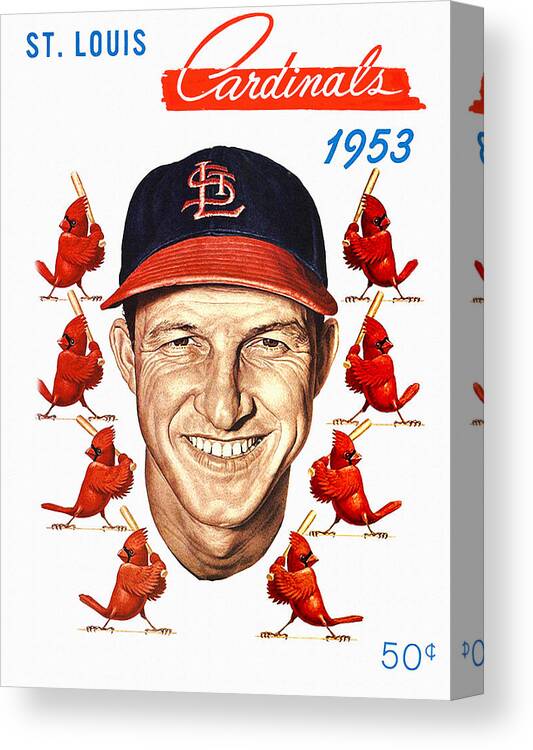 St. Louis Cardinals 1953 Yearbook Canvas Print / Canvas Art by Big
