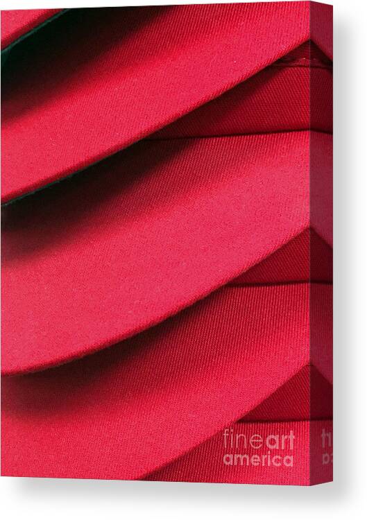 Abstract Canvas Print featuring the photograph Swooshes and Shadows by Rick Locke - Out of the Corner of My Eye