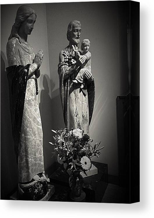 Casella Canvas Print featuring the photograph Thank You Jesus by Frank J Casella