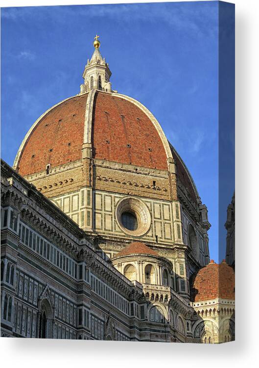 Duomo Canvas Print featuring the photograph The Duomo by Dave Mills