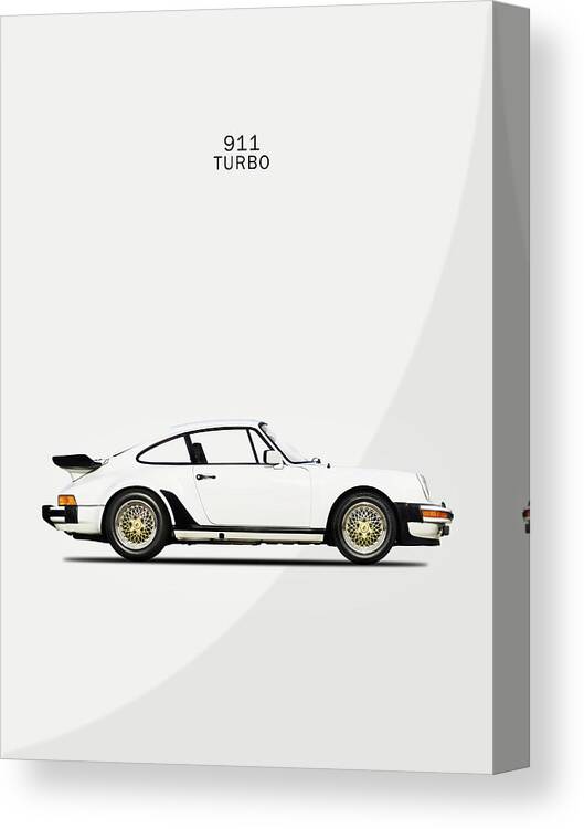Porsche 911 Turbo Canvas Print featuring the photograph The Porsche 911 Turbo by Mark Rogan