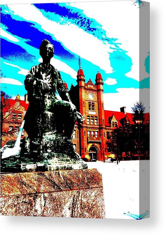Decatur Canvas Print featuring the photograph University Trance by FineArtRoyal Joshua Mimbs