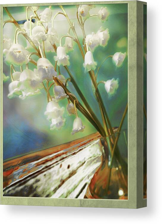 Flowers Canvas Print featuring the photograph Valley Bells by John Anderson