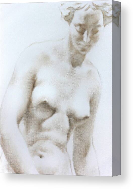 Woman Canvas Print featuring the painting Venus1c by Valeriy Mavlo