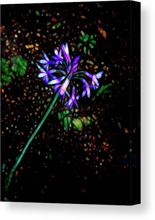 Wildflower Canvas Print featuring the photograph Wildflower by Ann Powell
