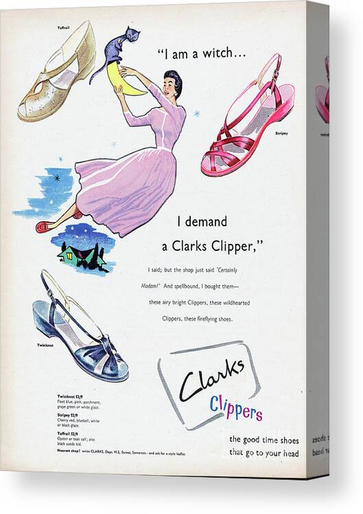 People Canvas Print featuring the photograph Clarks Clippers #1 by Picture Post