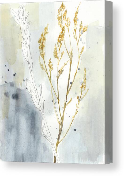 Botanical Canvas Print featuring the painting Wild Grass I #1 by Jennifer Goldberger