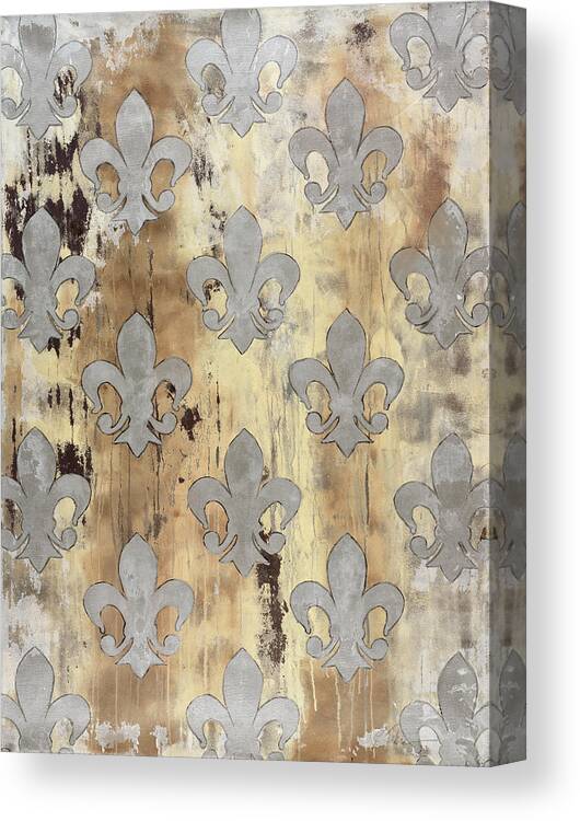 Fleur De Lys Canvas Print featuring the painting Abruzzo I by Pamela A. Johnson