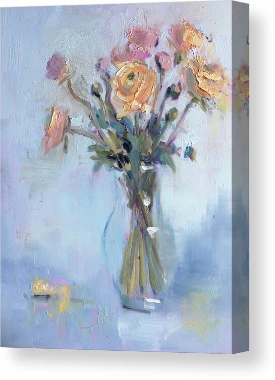 Dressed For Success Canvas Print featuring the painting Dressed For Success by Jennifer Stottle Taylor