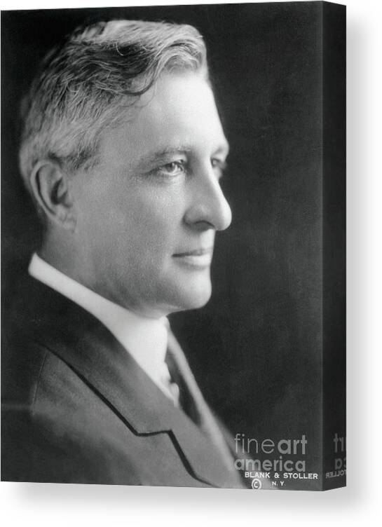 Wind Canvas Print featuring the photograph Engineer And Inventor Willis H. Carrier by Bettmann