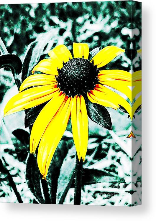 Flower Canvas Print featuring the photograph His Garden Through Her Eyes 3 by Jacqueline McReynolds