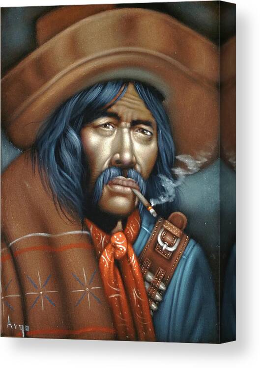 Mexican Bandit Outlaw Canvas Print / Canvas Art by Argo - Pixels Canvas  Prints