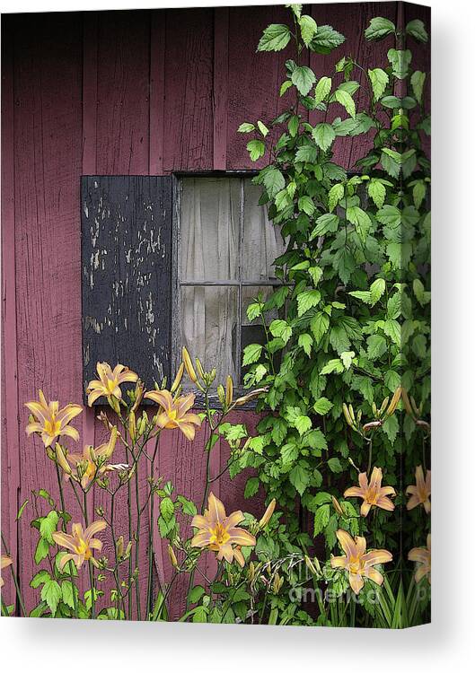 Guest House Canvas Print featuring the photograph Old Guest House by Randall Dill