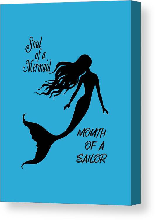 Mermaid Canvas Print featuring the photograph Soul of a Mermaid by Robert Wilder Jr