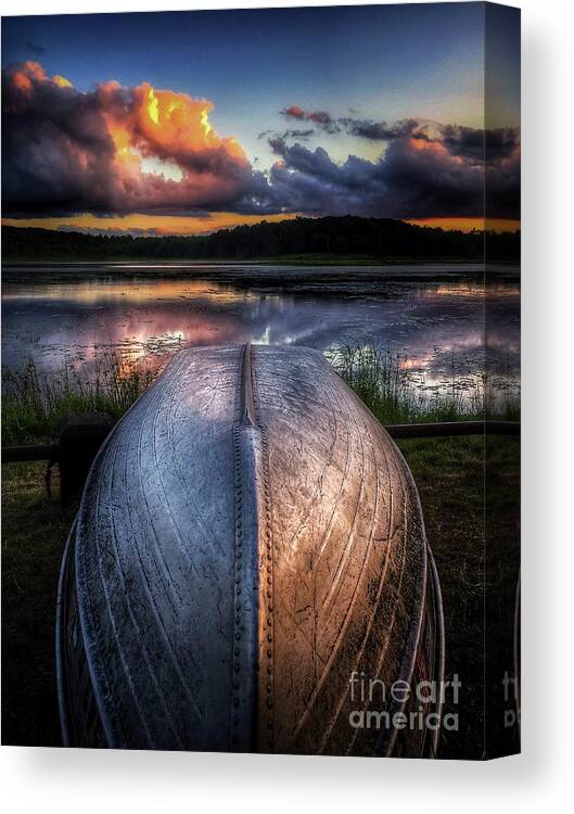 Summer Canvas Print featuring the photograph Summer Fades by David Rucker